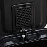 Poubelle de tri 3x18l, inox Ariane