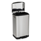 Poubelle métal 20l, inox Ariane