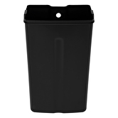 Poubelle métal 20l, inox Ariane