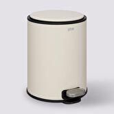 Poubelle métal 6l, argile Delta