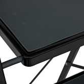 Escabeau 4 marches pliable, métal 