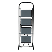 Escabeau 4 marches pliable, métal 