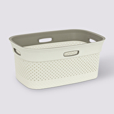 Panier à linge 45l, lin Purl