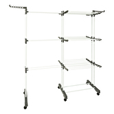 Étendoir à linge extensible et modulable roues 26m Sinai