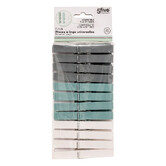 Lot de 24 pinces à linge Sinai