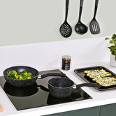 Set de casseroles en aluminium, 16/18/20 cm Caractère