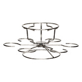 Service à fondue avec plateau tournant 