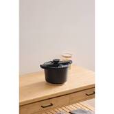 Cocotte-minute, fonte et aluminium, 6l - noir 