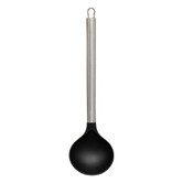 5 ustensiles de cuisine + pot de rangement, inox