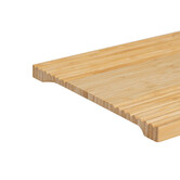 Planche à découper avec rainures, 40x27cm, bambou 