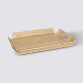 Plateau en bois design 45x35 cm 