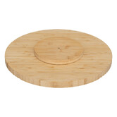 Plateau tournant d.35cm, bambou
