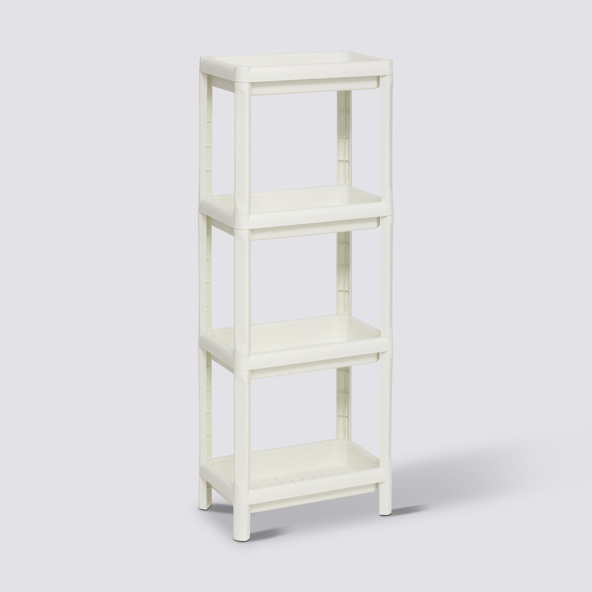 Etagère 4 niveaux, blanc 