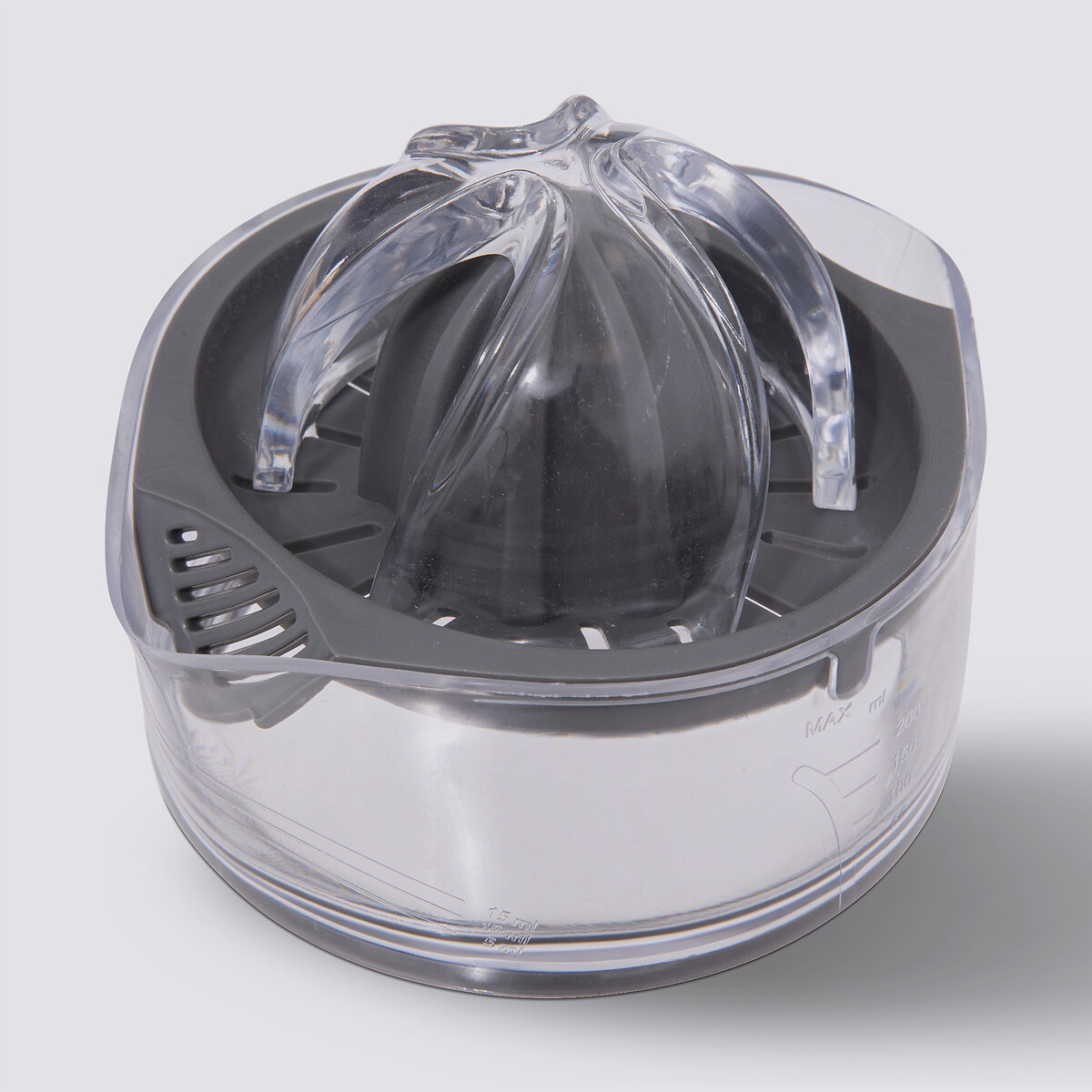 Presse-agrume 2 en 1, gris 