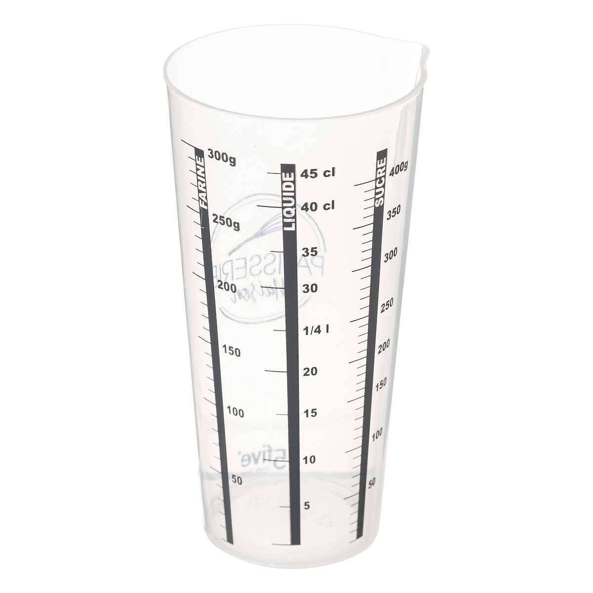 Verre doseur 500ml, transparent