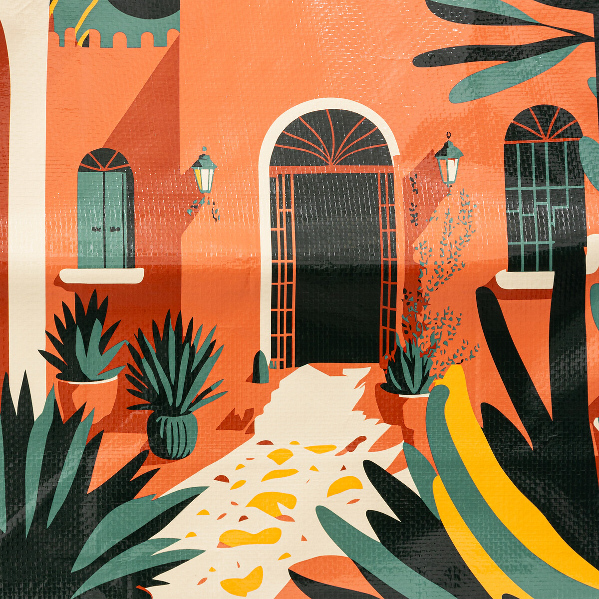 Sac de shopping, 45x43 cm 