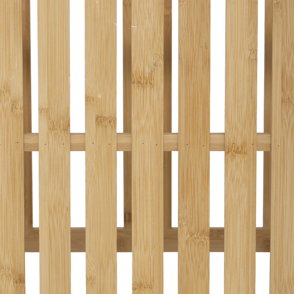 Banc de rangement avec 2 paniers, bambou Tidy box