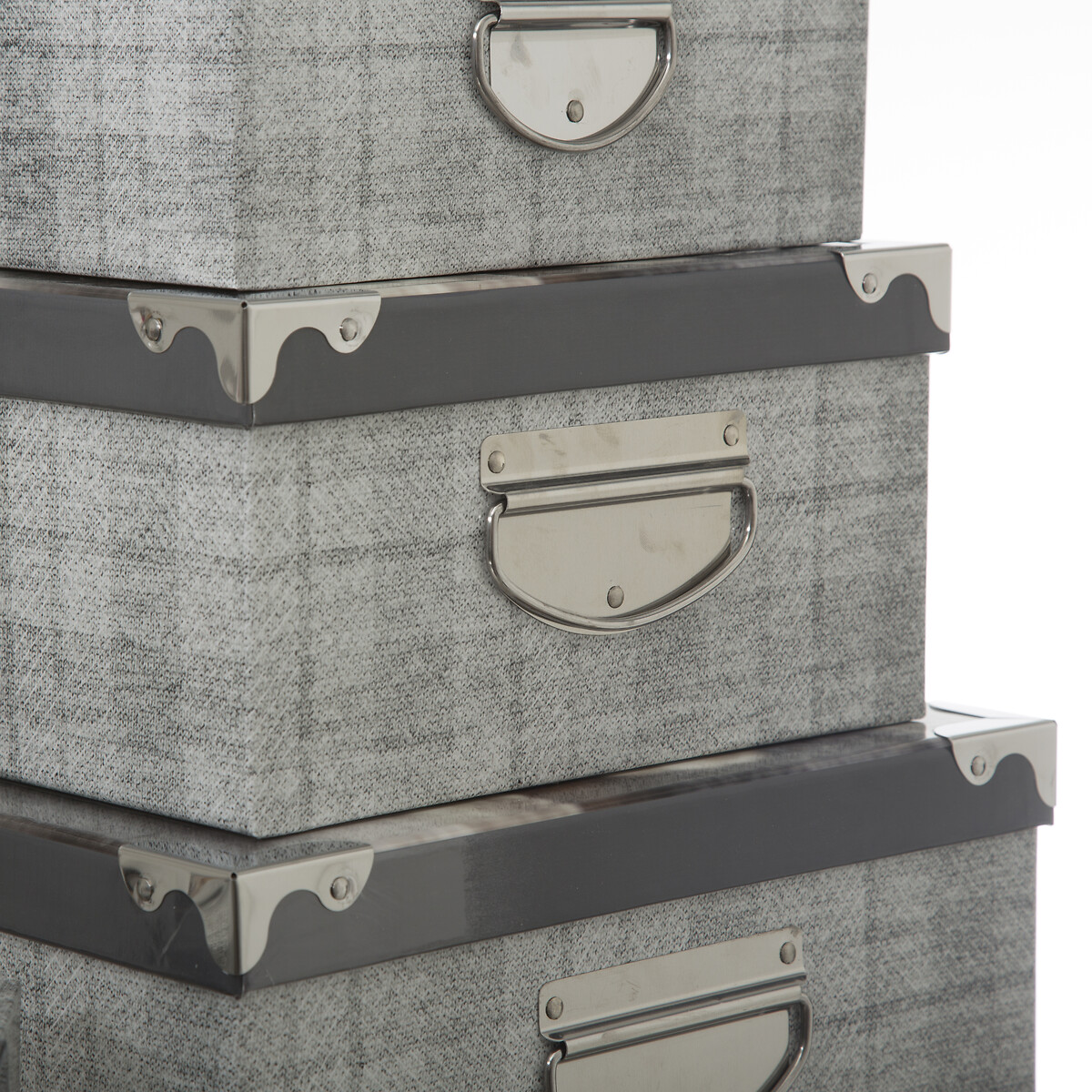 6 boites de rangement, multicolore Box'