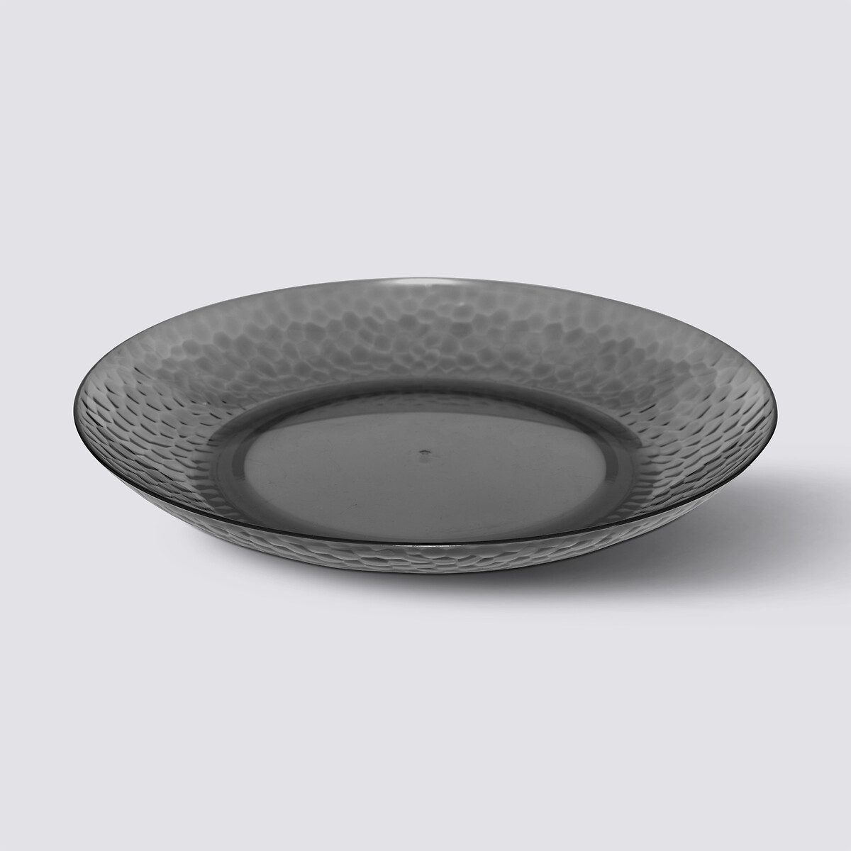 Assiette 27 cm, gris charbon Estiva