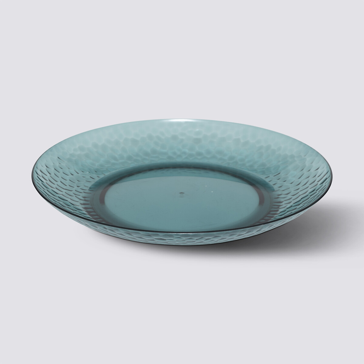 Assiette 27 cm, bleu pétrole Estiva