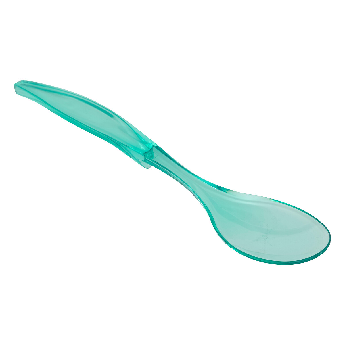 Couverts à salade, bleu clair Square