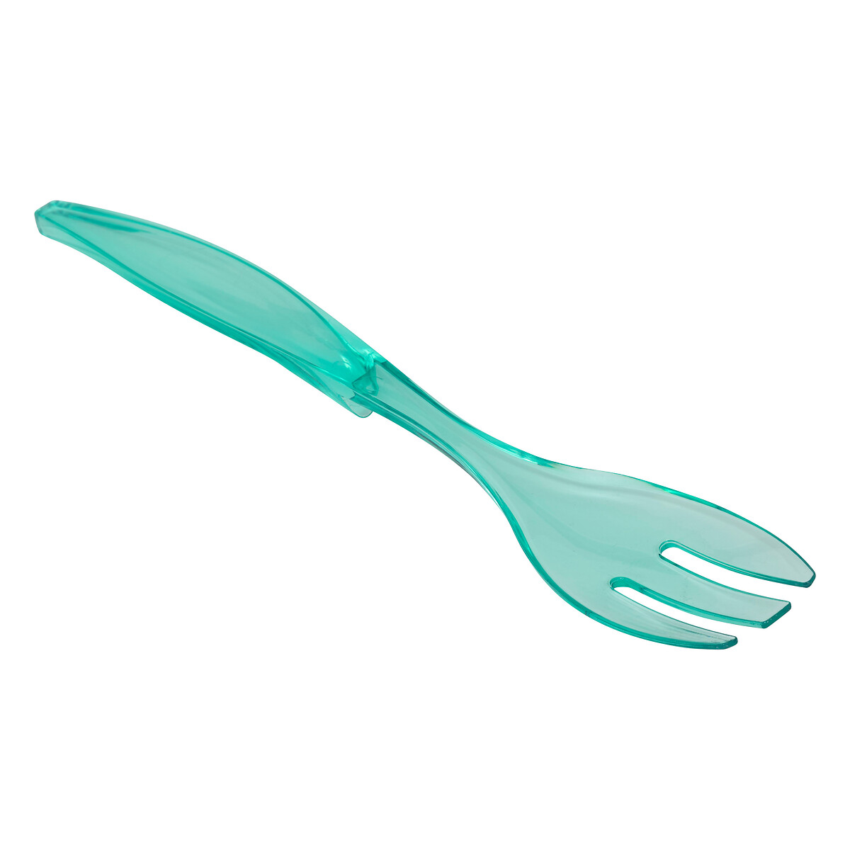 Couverts à salade, bleu clair Square