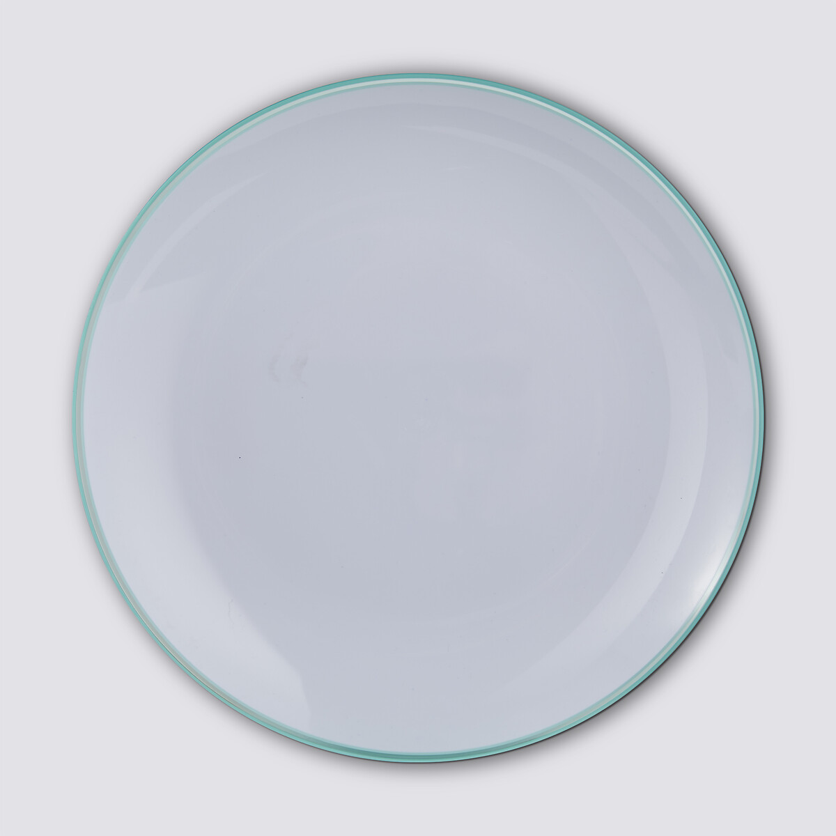 Assiette 25 cm, vert menthe Square