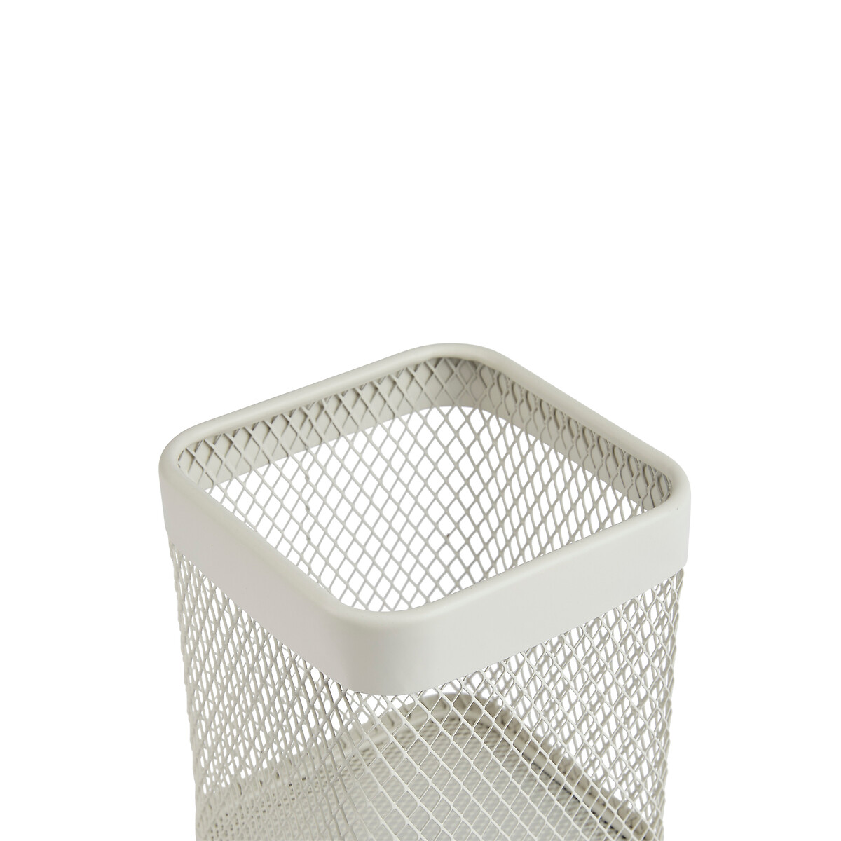 Pot à ustensiles métal, beige Mayaj