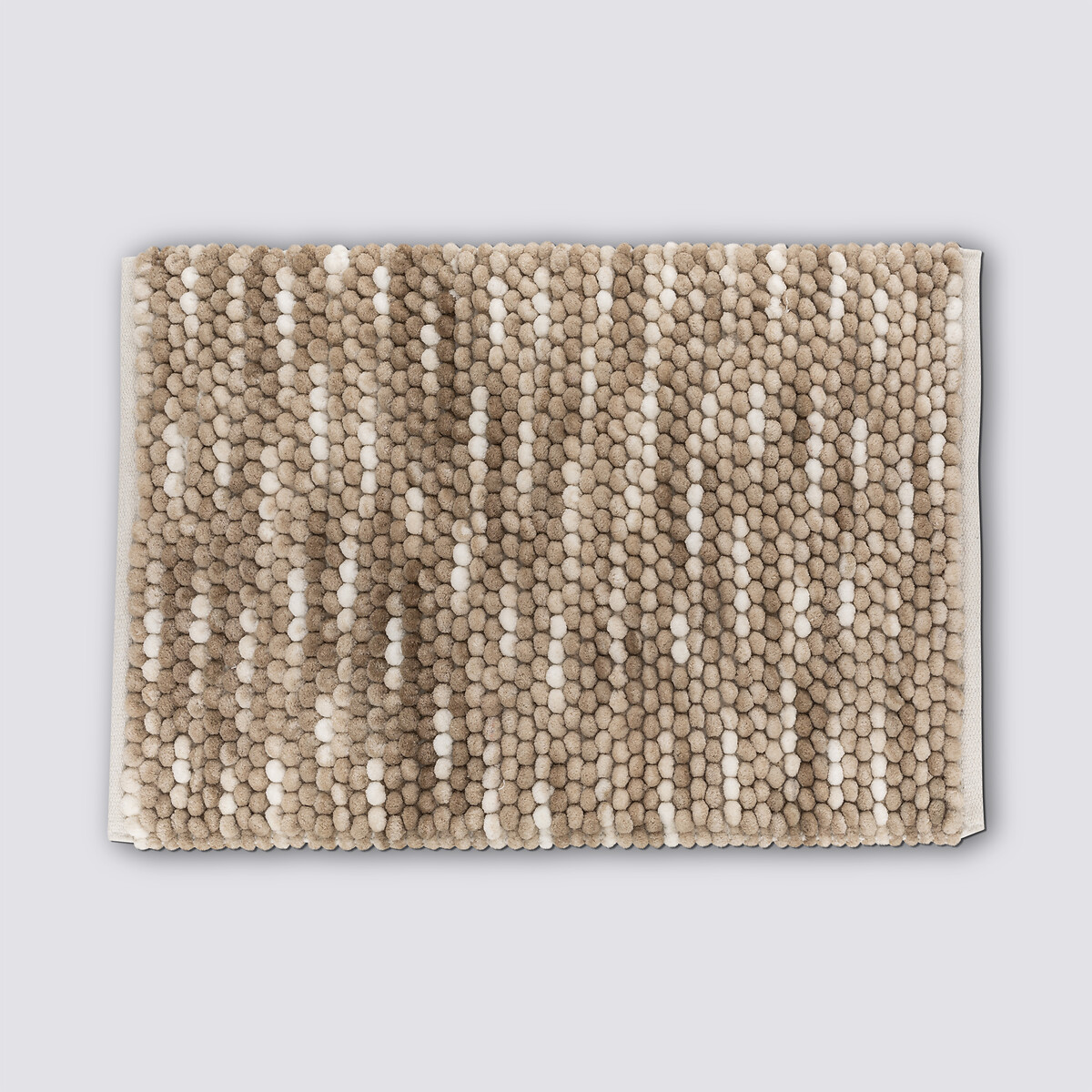 Tapis boule, 75x50 cm, beige 