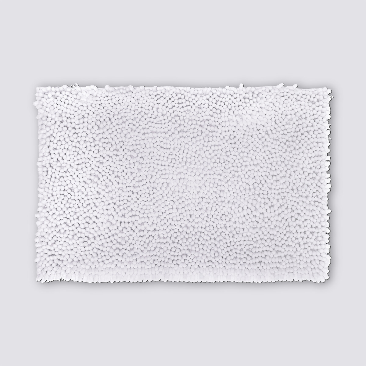 Tapis chenille, 50x80 cm, blanc 