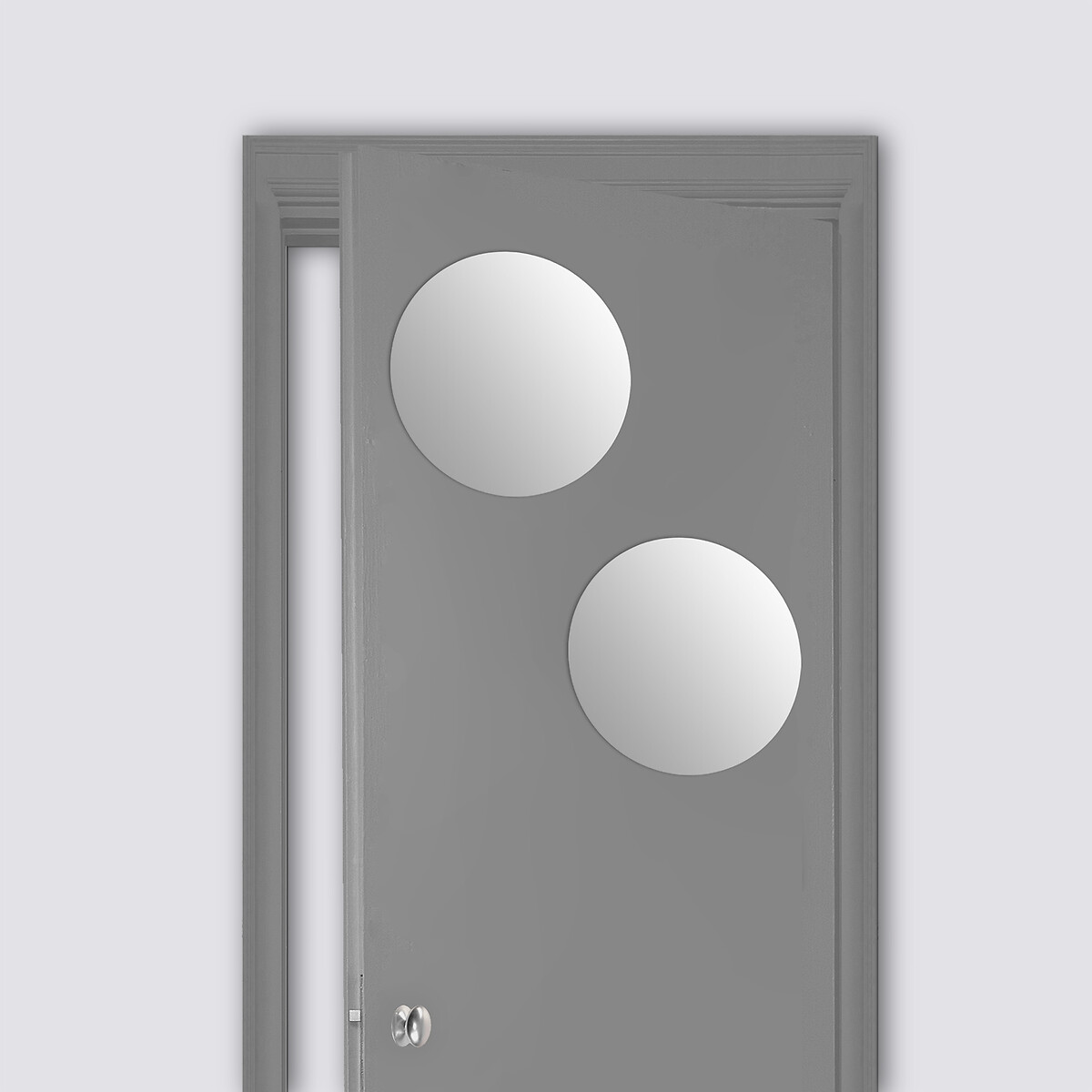 2 miroirs adhésifs ronds, d.40 cm 