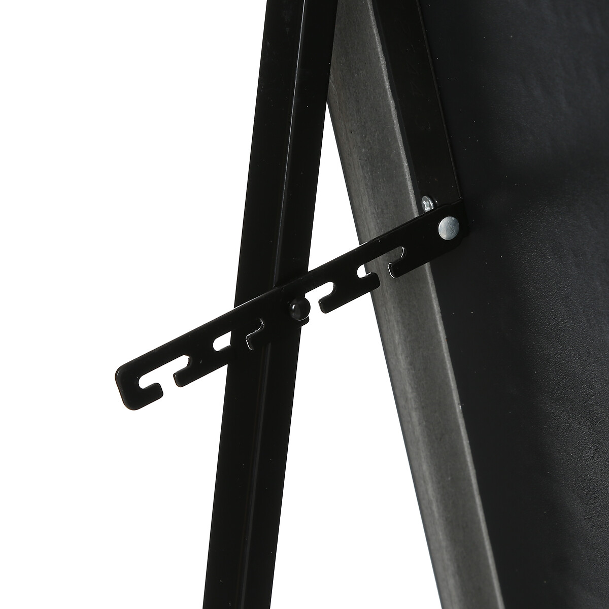 Miroir sur pied 155x35 cm, noir