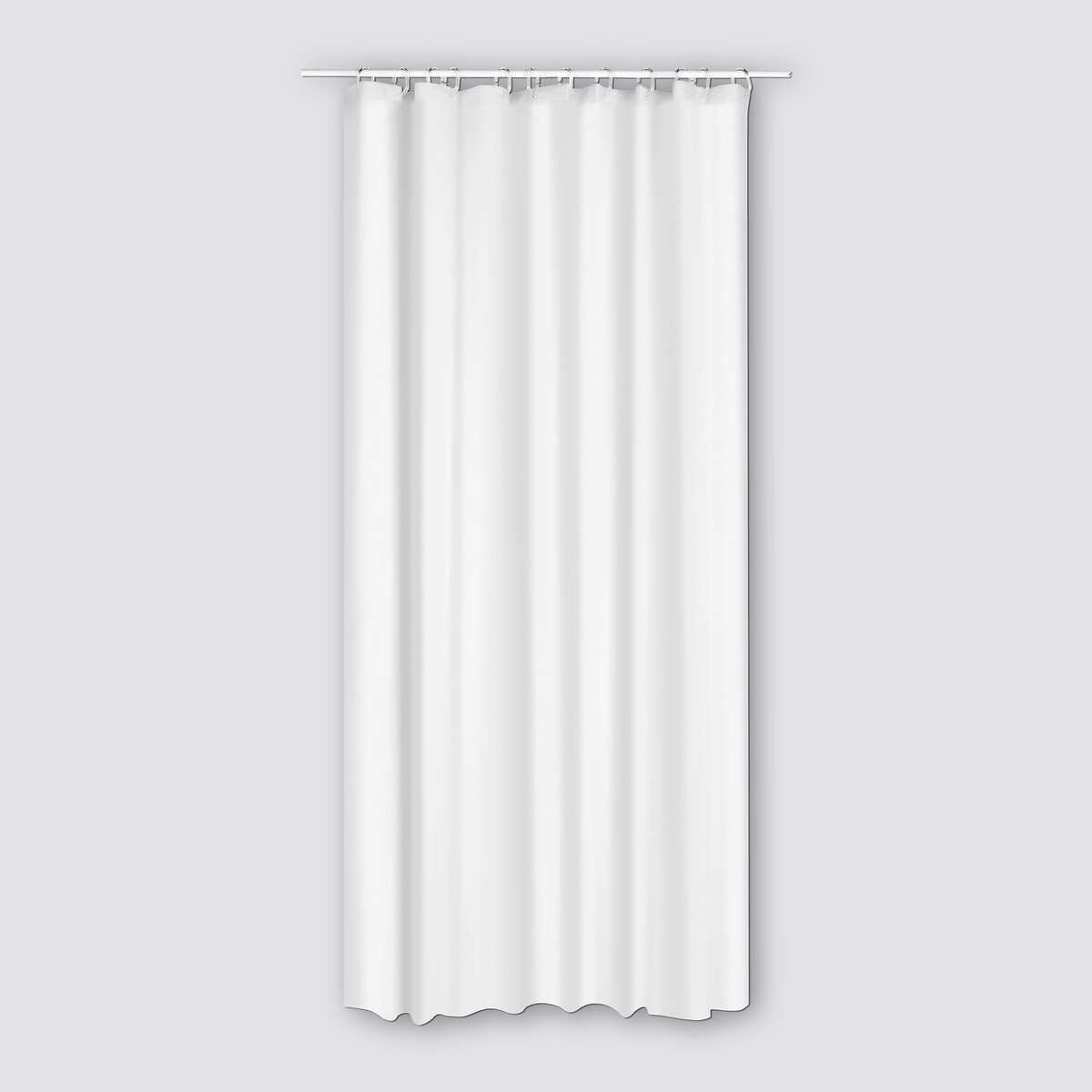 Rideau de douche 180x200cm, blanc Colorama entrée de gamme