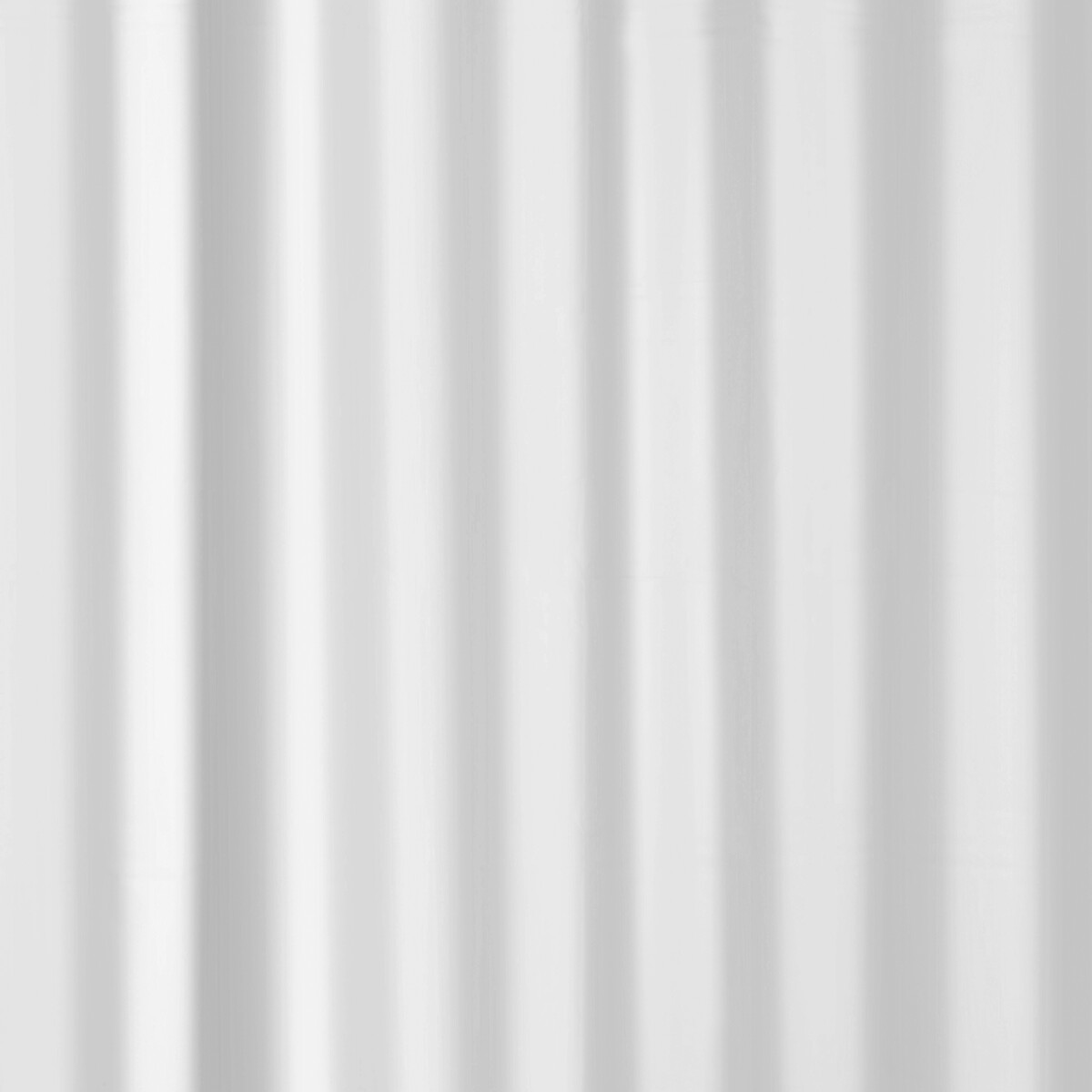 Rideau de douche 180x200cm, blanc Colorama entrée de gamme