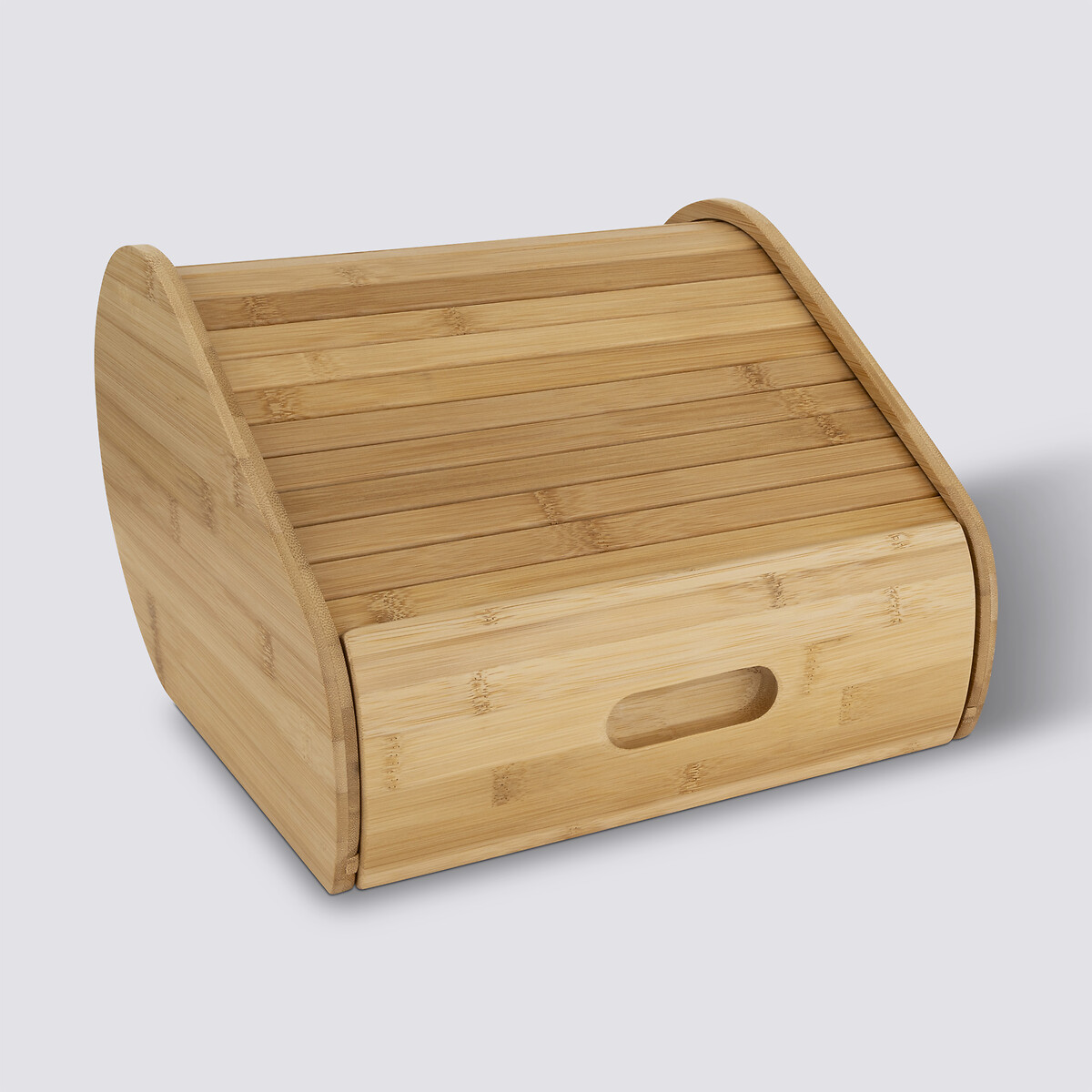 Boite à pain avec tiroir bambou 30,4 cm, beige