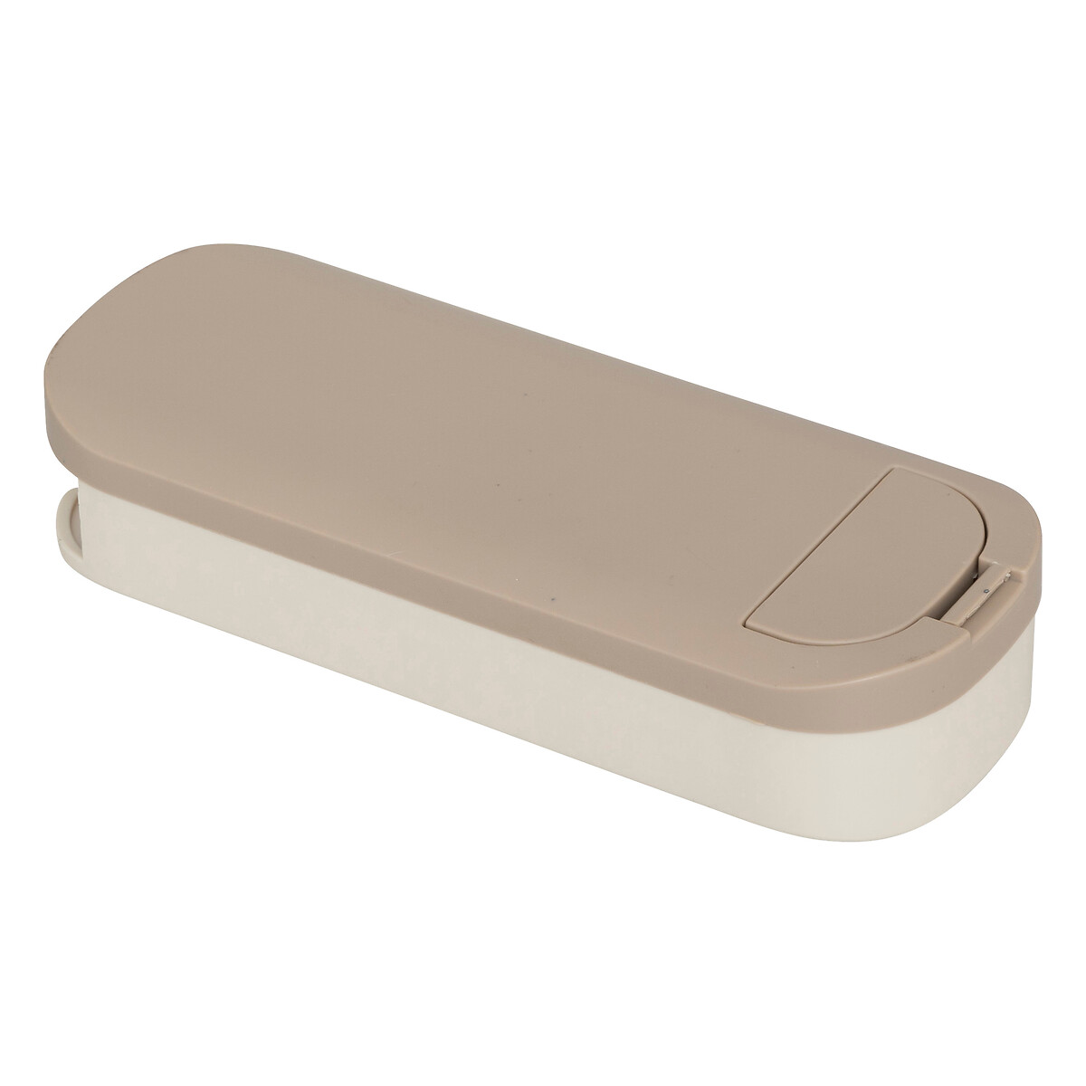 Brosse à textile, manche en bambou - gris 