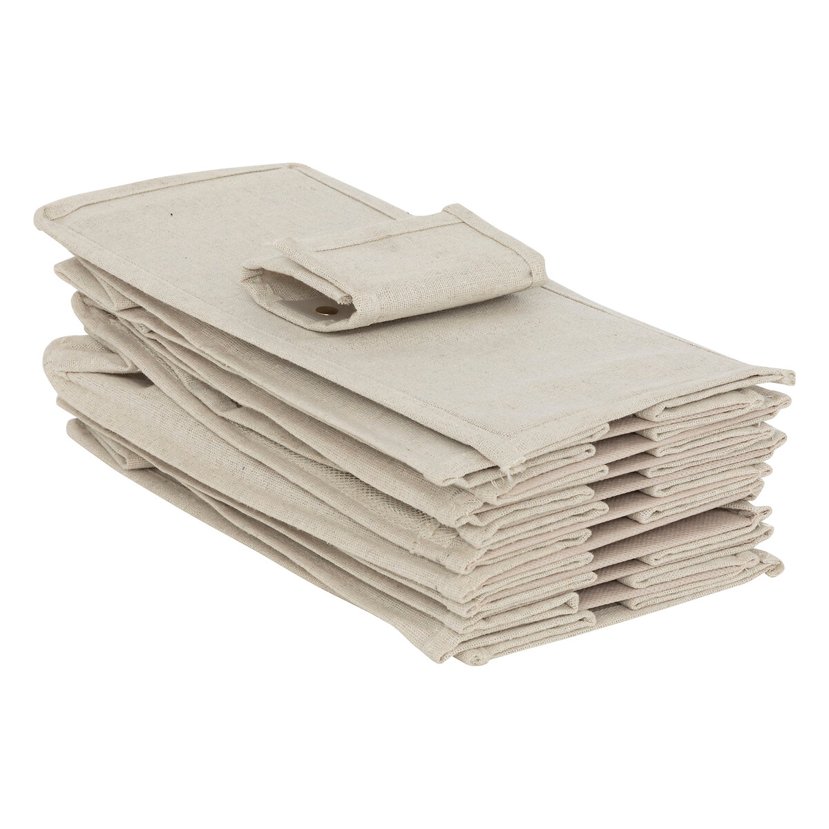 Rangement chaussures 10 cases avec panier, beige Dressy +