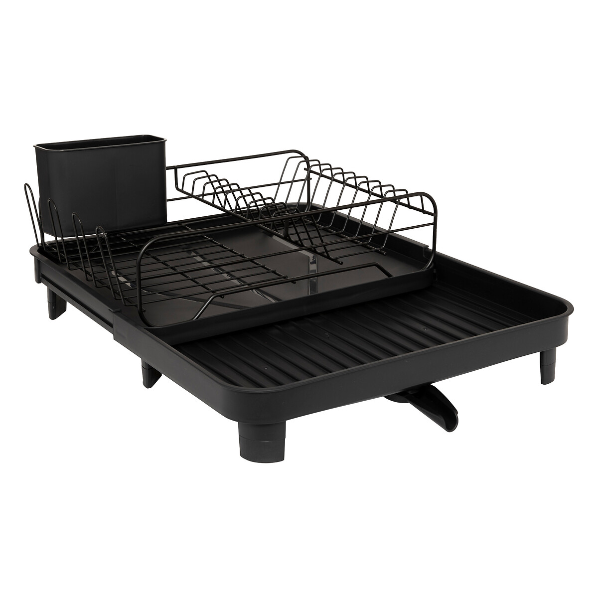 Égouttoir extensible, noir Black edition