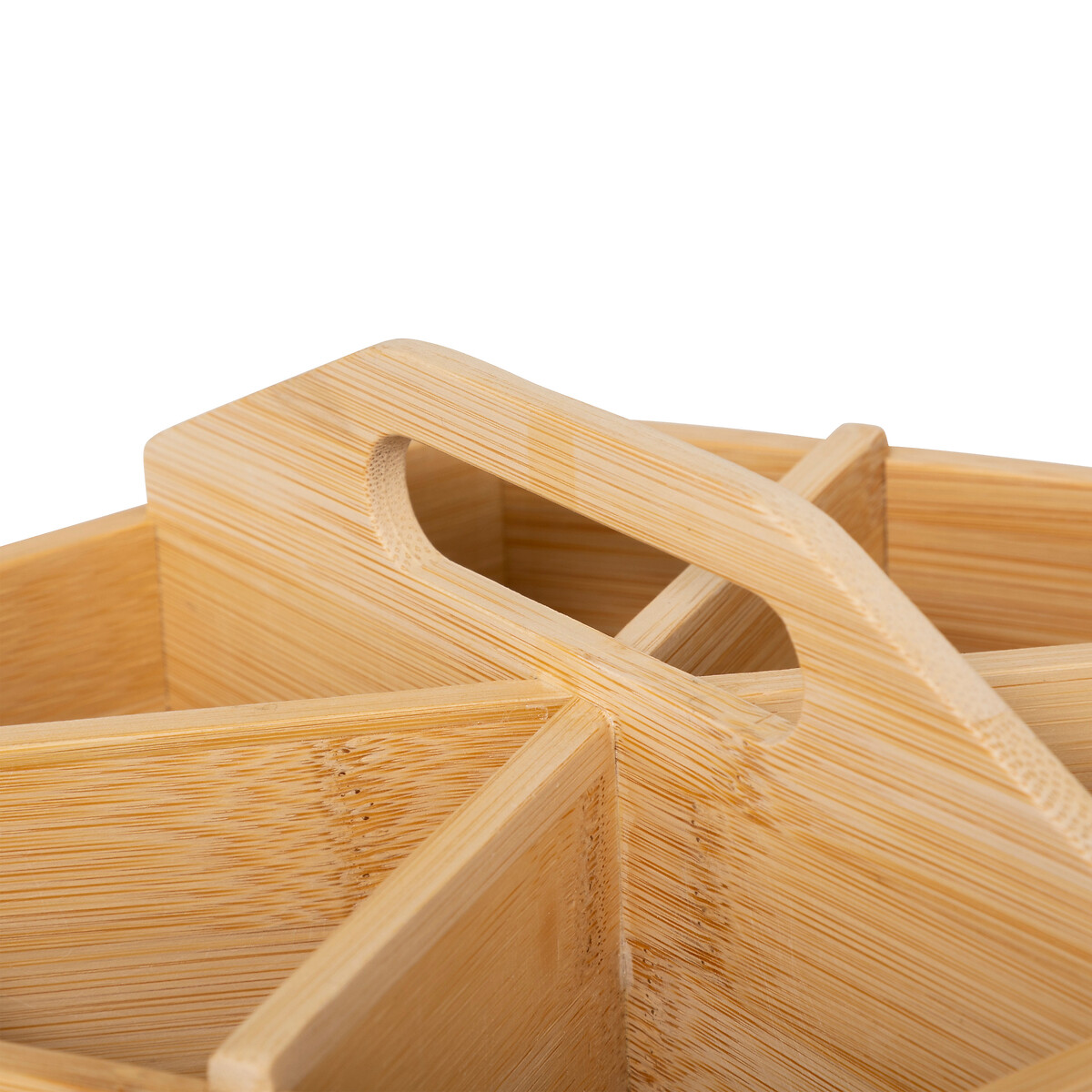 Organisateur à thé rotatif, bambou