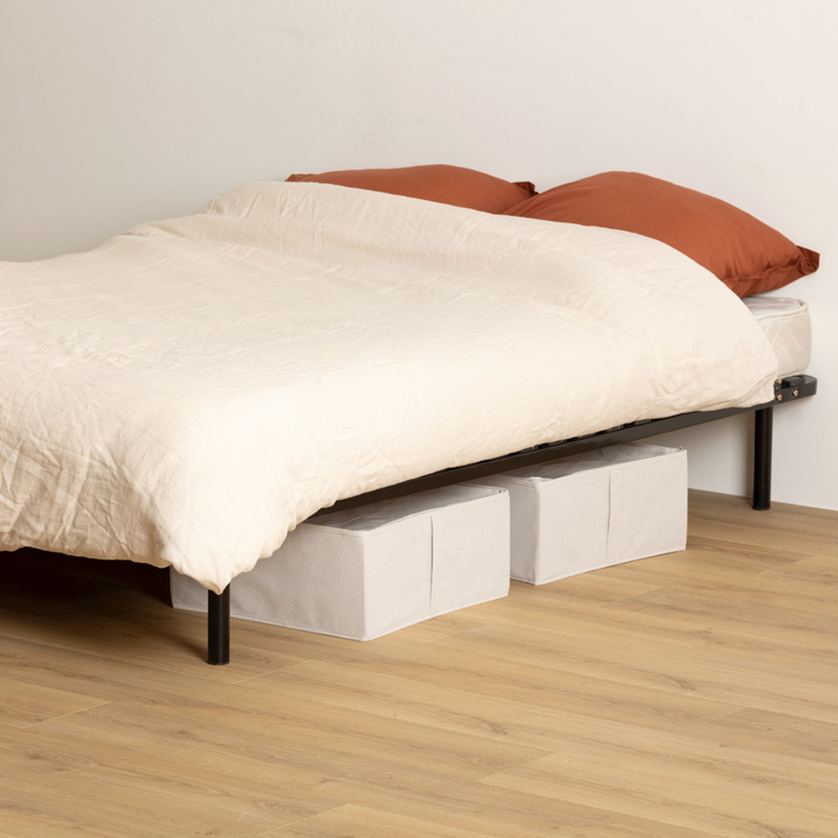 Housse de rangement rigide, beige Dressy +