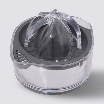 Presse-agrume 2 en 1, gris 