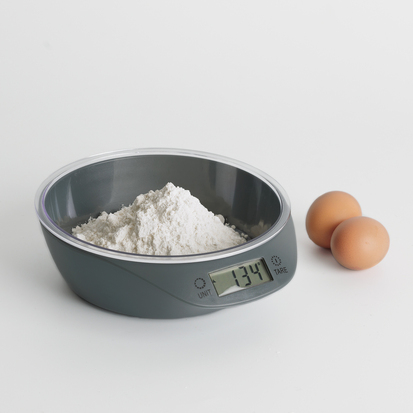 Balance de cuisine numérique avec bol, gris Néo 2