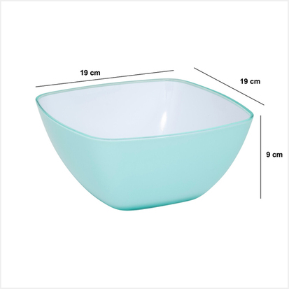 Saladier d19 cm, vert menthe Square