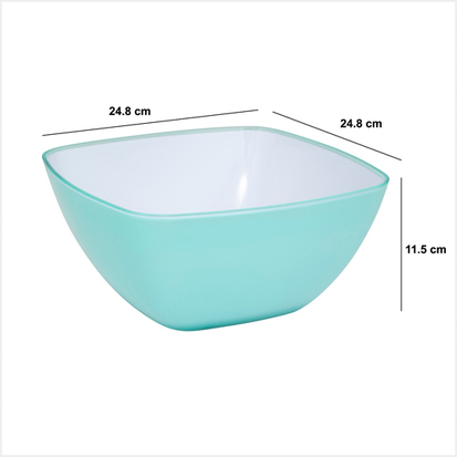 Saladier d25 cm, vert menthe Square