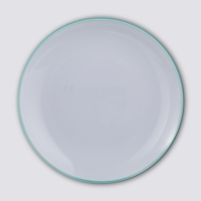 Assiette 25 cm, vert menthe Square