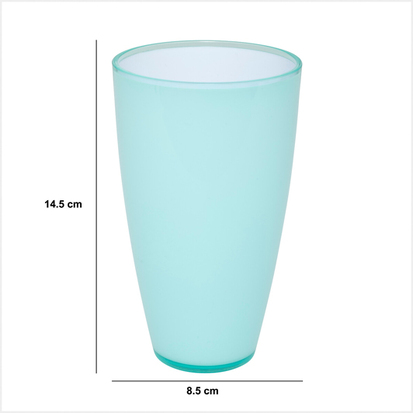 Verre 500ml, vert menthe Square