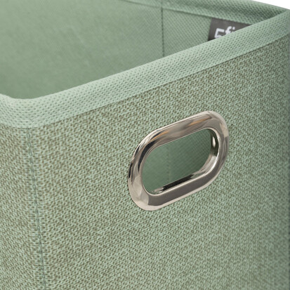 Panier tissu 15x31 cm, vert olive Mix'n modul