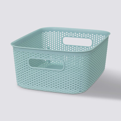 Panier en plastique 4l, bleu artic Crochy