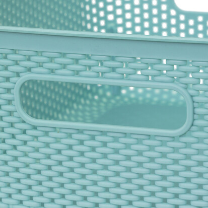 Panier en plastique 4l, bleu artic Crochy