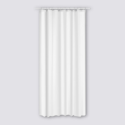 Rideau de douche 180x200cm, blanc Colorama entrée de gamme